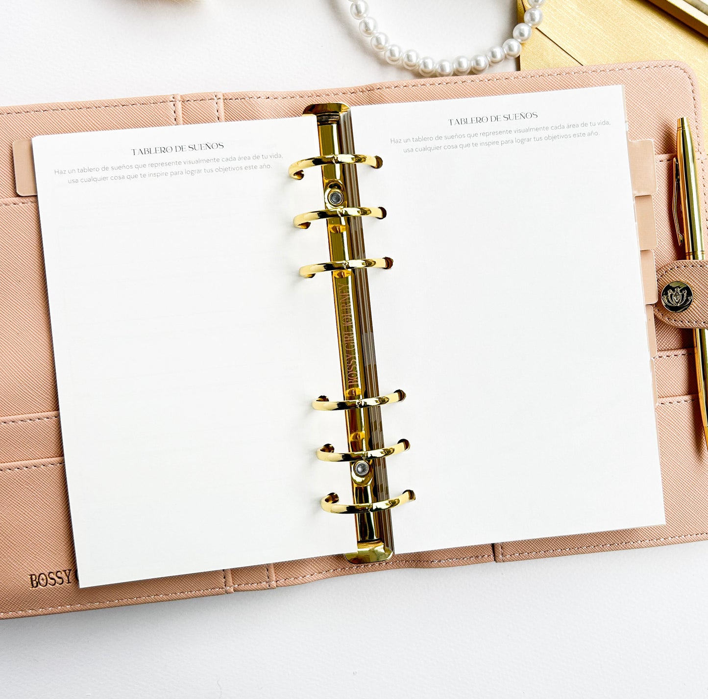 Planner A6 Beige