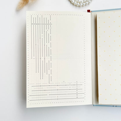 Journal de Puntos Pistachio Tulipanes