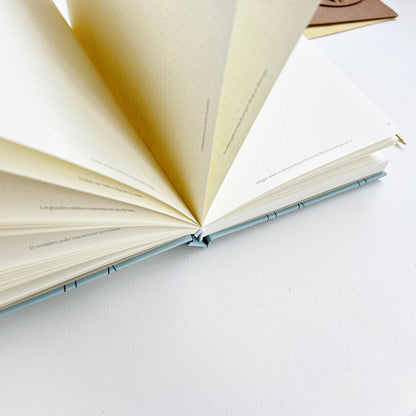 Journal de Puntos Pistachio Tulipanes
